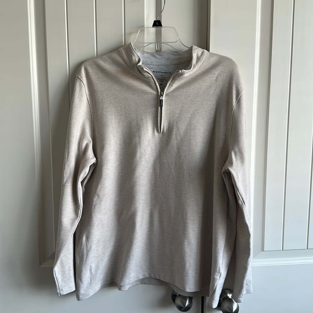 Mizzen + Main Men’s Quarter Zip Pullover